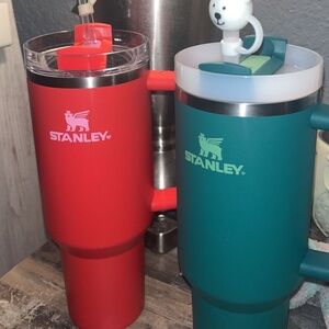 red and pink stanley